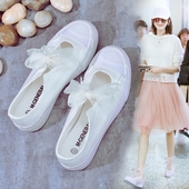 Γλυκά γυναικεία  μοκασίνια με κορδέλα σε μαύρο και άσπρο