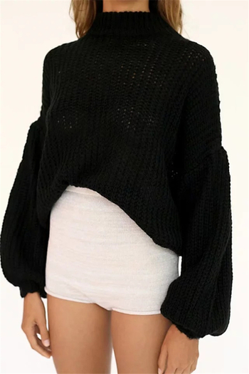 Много интересен и стилен дамски плетен,широк пуловер