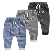 Αθλητικά παιδικά παντελόνια για κορίτσια με τσέπες