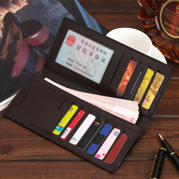 Стилен и актуален мъжки бизнес портфейл - 3 цвята