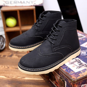 Πολύ άνετα και ζεστά αντρικά παπούτσια για το χειμώνα με επίπεδη σόλα - 2 χρώματα