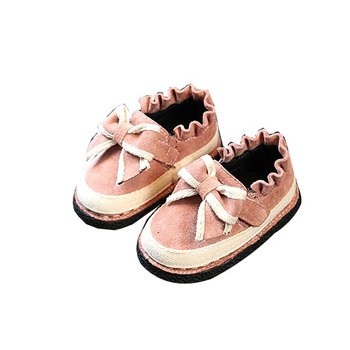 Κομψά παπούτσια για κορίτσια με κορδέλα σε τρία χρώματα