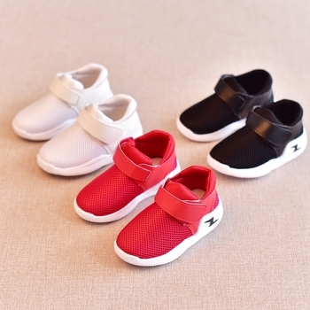 Περιστασιακά παιδικά πάνινα παπούτσια για αγόρια και κορίτσια με  λουράκια βελκρό σε τρία χρώματα 