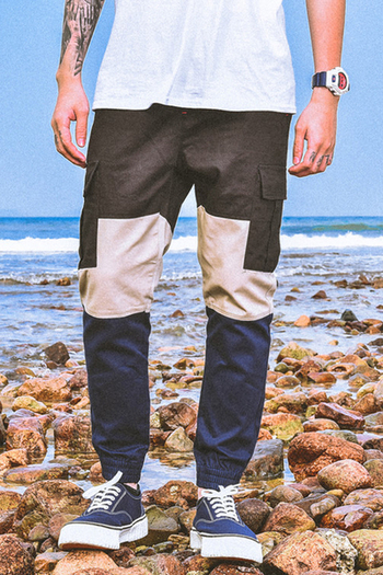 Αθλητικά κομψά παντελόνια για άνδρες σε δύο χρώματα