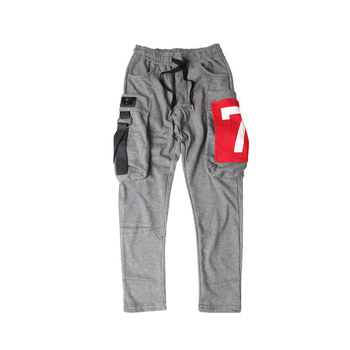Мъжки спортен панталон с дълбоки джобове в два цвята