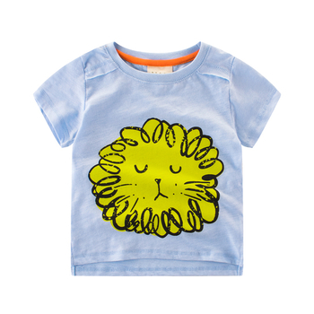 Детска тениска за момчета в няколко цвята с различни изображения