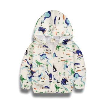 Παιδικό μπουφάν για αγόρια και κορίτσια με κουκούλα σε διάφορα χρώματα και σχέδια