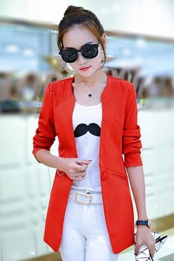 Κομψό γυναικείο σακάκι - λεπτή εφαρμογή σε έξι χρώματα