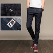 Μοντέρνα ανδρικά παντελόνια denim "slim fit"