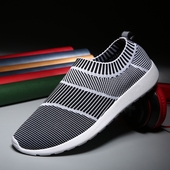 Αθλητικά πάνινα παπούτσια για άνδρες χωρίς κορδόνια σε τρία χρώματα