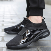 Αθλητικά ανδρικά παπούτσια  χωρίς  κορδόνια σε τρία χρώματα 