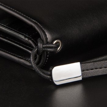 Мъжка бизнес портфейл тип чантичка с удобна за носене дълга дръжка