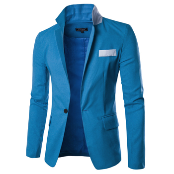 Официално мъжко сако с едно копче в четири цвята