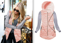 Много удобно и меко дамско ежедневно якенце с качулка - 2 цвята