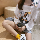 Καθημερινή γυναικεία  μπλούζα με πεσμένα μανίκια  σε τρία χρώματα