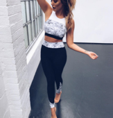 Αθλητικό γυναικείο κολάν  πολύ άνετο  σε μαύρο χρώμα