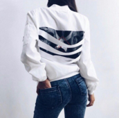 Много удобно дамско ежедневно якенце с интересен гръб