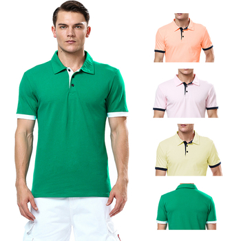 Ανδρικό πουκάμισο σπορ πόλο σε τέσσερα διαφορετικά χρώματα