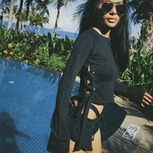 Κομψή γυναικεία μπλούζα  με δεσμούς σε τρία χρώματα