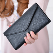 Πολύ άνετο γυναικείο πορτοφόλι σε διάφορα χρώματα