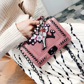 Μίνι τσάντα με μακριά λουρί ώμου - 2 χρώματα