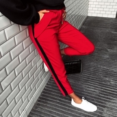 Καθημερινά σπορ-κομψά γυναικείας παντελόνια με 7/8 