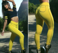 Αθλητικά κομψά γυναικεία παντελόνια - κολάν