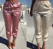 Μοντέρνο γυναικείο παντελόνι καθημερινό σε δύο χρώματα