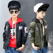 Παιδικό μπουφάν boomer για αγόρια σε δύο χρώματα
