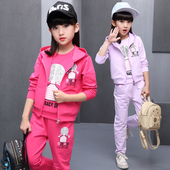 Παιδική αθλητική φόρμα για κορίτσια σε τρία χρώματα με εκτύπωση