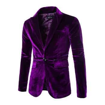Елегантно мъжко сако от кадифе в три цвята