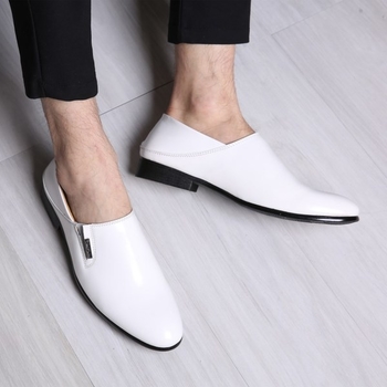 Официални мъжки обувки тип мокасини в три цвята