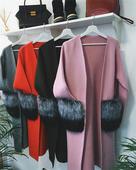 Изключително стилна дамска жилетка с много мек пух - 5 цвята