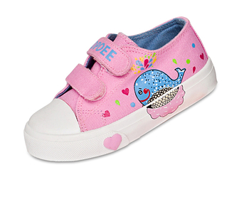 Παιδικά παπούτσια για κορίτσια σε ροζ και μπλε χρώματα