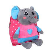 Σακίδιο παιδικό με 3D διακόσμηση σε τέσσερα χρώματα