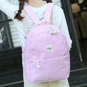 Απλό μοντέλο σακίδιο για τα κορίτσια σε τέσσερα χρώματα