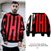 Φθινόπωρο ανδρικό πουλόβερ σε δύο χρώματα και freestyle