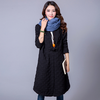 Елегантно дамско палто в семпъл дизайн в четири цвята