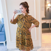 Φόρεμα για εγκύους με μανίκι 3/4 σε ελεύθερο στυλ