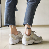 Καθημερινά αθλητικά γυναικεία παπούτσια με ανθεκτική σόλα σε τρία χρώματα