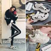 Άνετα γυναικεία αθλητικά παπούτσια -  σε διαφορετικά  ανοιχτά χρώματα