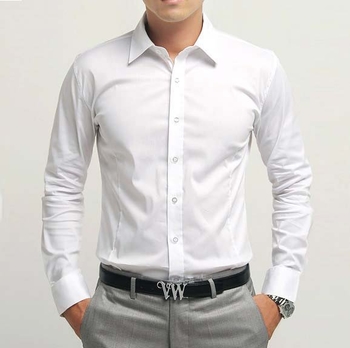 Елегантна мъжка риза в много цветове с семпъл дизайн