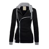 Κομψό γυναικείο μπουφάν  με φερμουάρ