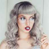 Ежедневни дамски очила с прозрачни стъкла и ретро рамки