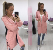 Дамска ежедневна жилетка с големи джобове