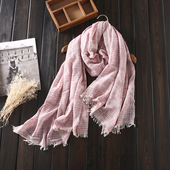 Ефирен дамски шал в свежи цветове