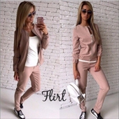 Дамски ежедневен спортен екип от две части - 3 цвята