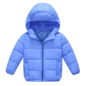 Детско яке в семпъл дизайн с качулка в много цветове