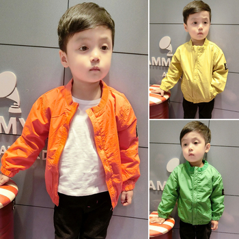 Παιδικό φθινωπορινό μπουφάν για αγόρια σε φρέσκα χρώματα