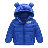 Αθλητικό παιδικό μπουφάν με κουκούλα με αυτιά σε διάφορα χρώματα - unisex